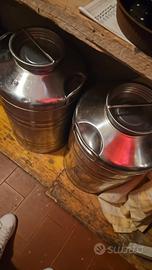 zinco da 50 litri per olio 