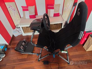 Playseat Challenge X + Logitech G923 PC/Xbox