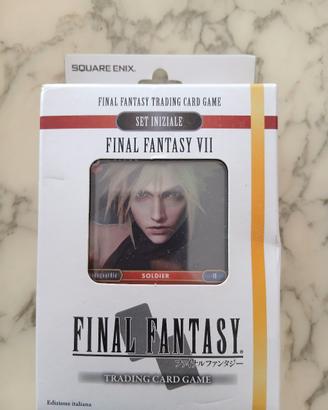 FF TCG Starter Deck Final Fantasy VII Nuovo