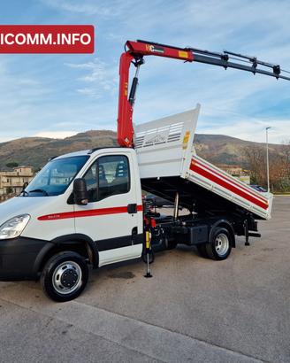 Iveco Daily 50c15 con gru Nuova e cassone Ribaltab