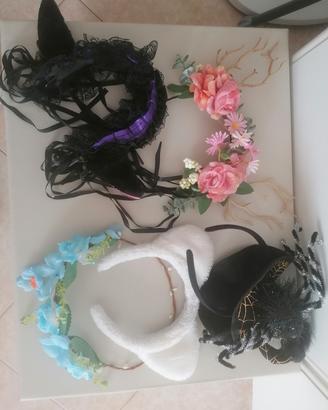 cerchietti per cosplay 