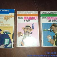 libri gialli Maigret e Mondadori 