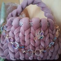 Borsa marshmallow rosa 