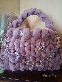 Borsa marshmallow rosa 