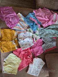 set pantaloncini 80 - 86 cm Bimba 