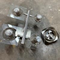 Lampadario con faretti