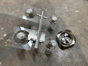 Lampadario con faretti