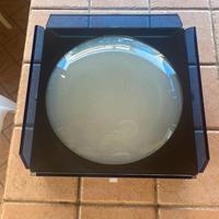 Lampadario plafoniera vintage space age anni 70.