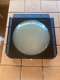 Lampadario plafoniera vintage space age anni 70.