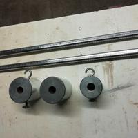 Aste per bilanciere graduate