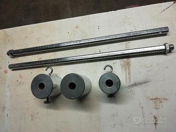 Aste per bilanciere graduate