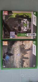 2 CD XBOX X COD MW 2 E HOGWARTS LAGACY
