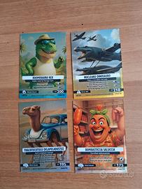 4 cards Panini Skifidol Italian Brainrot 