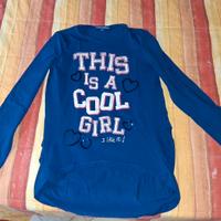 N. 2 FELPE DA BAMBINA ORIGINAL MARINES