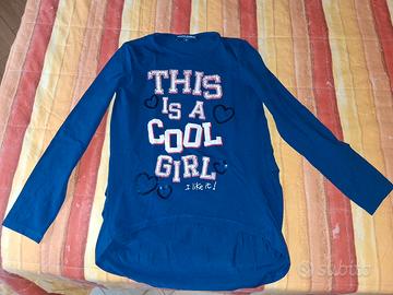 N. 2 FELPE DA BAMBINA ORIGINAL MARINES