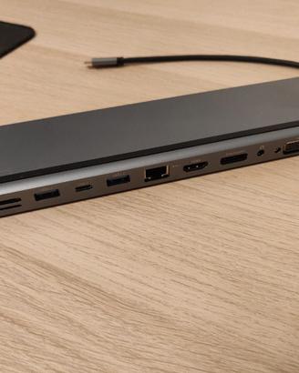 Dock Hub 12 porte usb-c HDMI displayport power