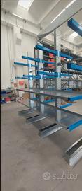 scaffale cantilever 