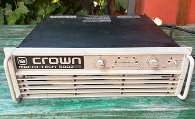 Finale audio professionale Crown macro-tech 5002