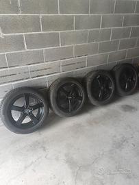 cerchi dezent +gomme Continental 5x112 Audi