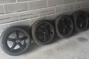 cerchi dezent +gomme Continental 5x112 Audi