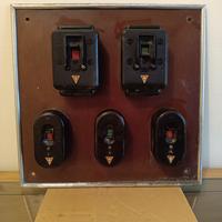 quadro elettrico vintage