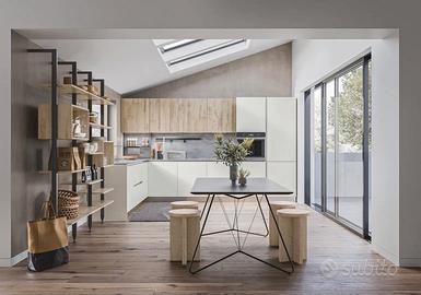 CUCINA ANGOLARE 5.25m +soprapensili come disegno