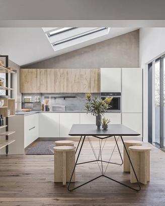 CUCINA ANGOLARE 5.25m +soprapensili come disegno