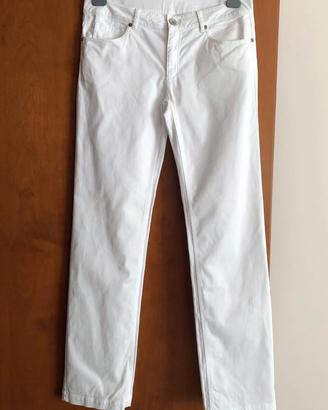 Pantaloni donna bianchi Benetton tg 48 nuovi