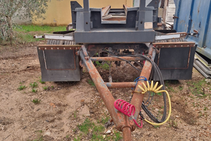 Rimorchio 2 assi gommato nuovo