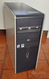 Windows XP pro PC desktop HP seriale parallela