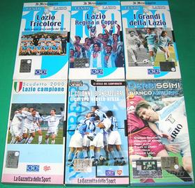 Lotto n. 6 VHS S.S. Lazio