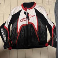 Giacca moto pelle Alpinestar motegi V2 50