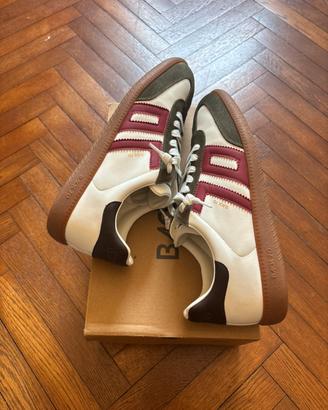 Scarpe Back70 Uomo Pelle Bianca/Verde 44
