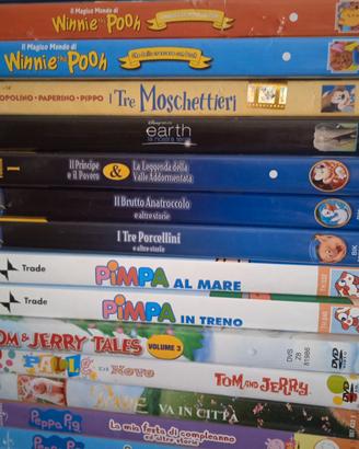 25 DVD Disney  e 10  altri 