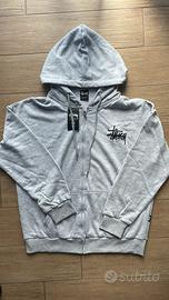 Felpa Stussy unisex grigia