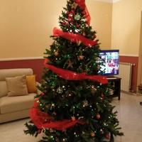 Albero di Natale finto 2,40 metri