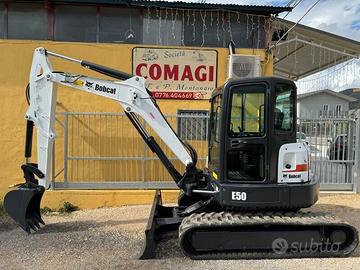 Miniescavatore bobcat e50 girosagoma 2013 a/c