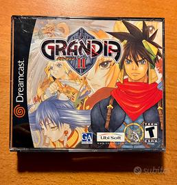 Grandia II 2 Sega Dreamcast NTSC US  reg card