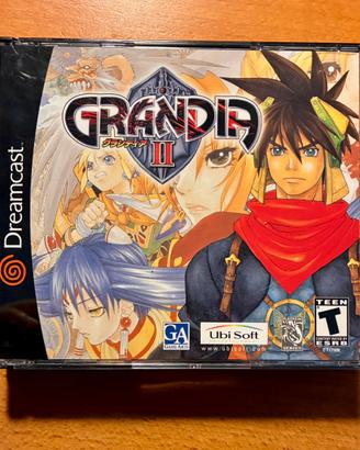 Grandia II 2 Sega Dreamcast NTSC US  reg card