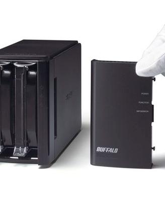 NAS Buffalo LS-WXL 2 baie con 1Tb (2HDx500Gb)