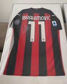 Maglia autografata Ibrahimovic 2020/21 + COA