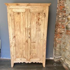 ANTICO ARMADIO GREZZO AL NATURALE - Piemonte