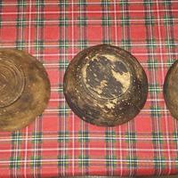 Antiche ciotole in legno per il vino Rarità