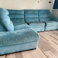 Divano con sedili alzabili