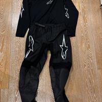Completo cross Fluid Graphite Alpinestar