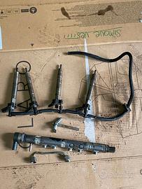 QUATTRO INIETTORI COMPLETI PER BMW 318D MOTORE N47