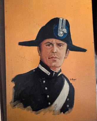 L. POMI - Dipinto su metallo - Carabiniere Reale