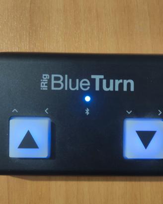 PEDALINO VOLTAPAGINA BLUETOOTH BLUE TURN
