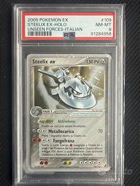 Pokémon Steelix ex 109/115 PSA 8 NM-MT
