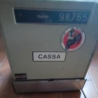 Cassa registratrice vintage Hasler anni ‘60